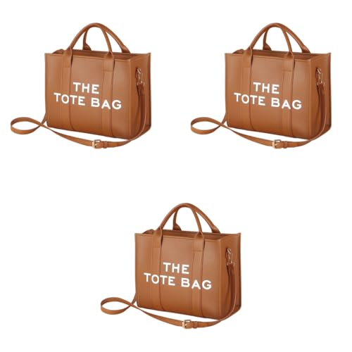 PALAY® PU Tote Bag for Women Cross Body with Detachable Shoulder Belt Fashion Handhold 3 PCS PALAY® PU Tote Bag for Women Cross Body with Detachable Shoulder Belt Fashion Handhold 3 PCS